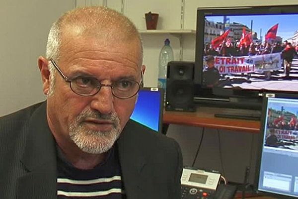 Jean-Louis Garcia - Ancien secrétaire Union locale CFDT Montpellier passé à la CGT - 21 avril 2016.