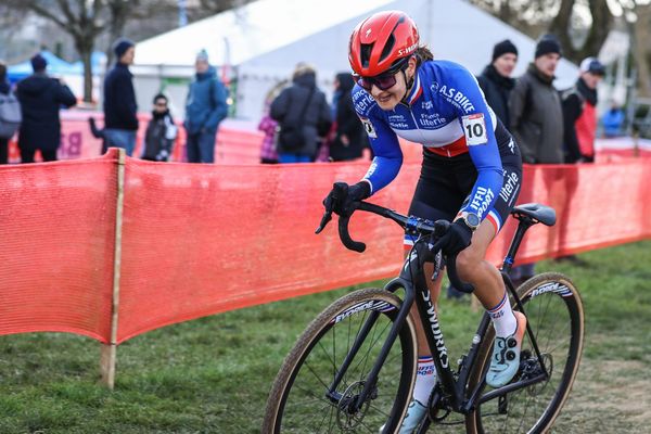 Hélène Clauzel, championne de France 2023 de Cyclo Cross