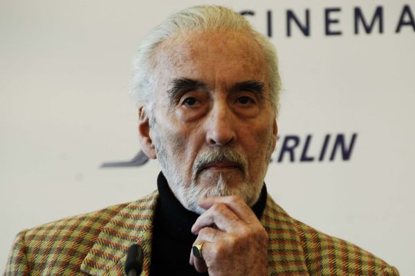 Christopher Lee à Berlin en novembre 2013