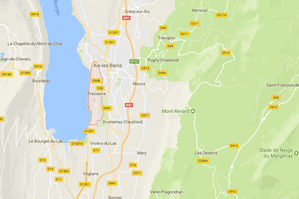 L'accident s'est produit à Tresserve en Savoie. 