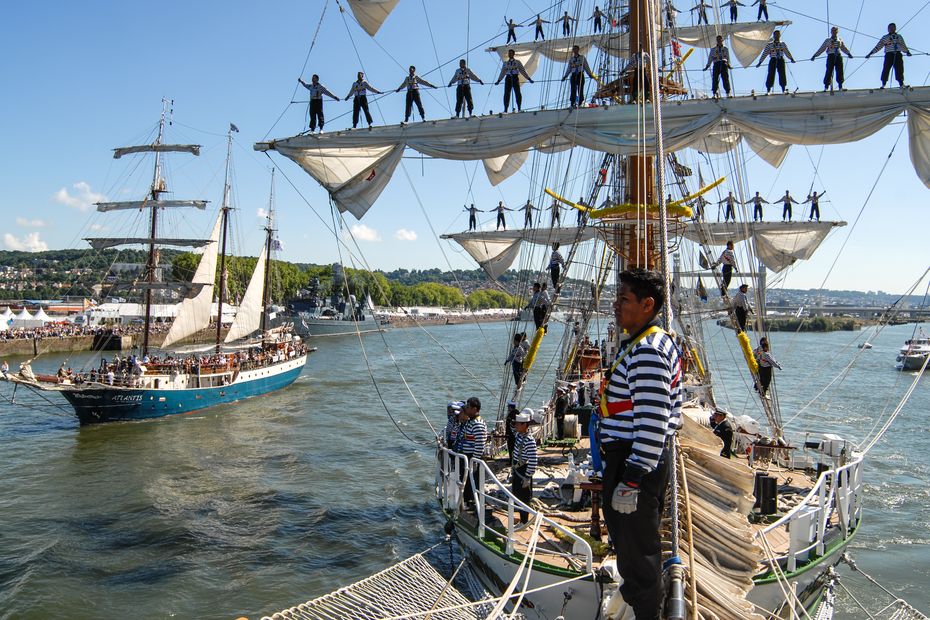 VIDÉO. Armada de Rouen 2023 revivez l’arrivée des bateaux avec nos