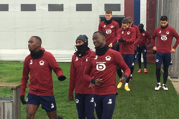 Dernier entraînement pour le LOSC au domaine de Luchin.