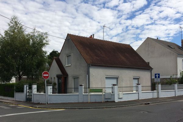 La maison de Ginette Edru, maintenue sous scellés. 