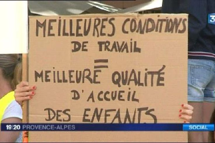 Aix Pression Dans Les Creches Manif Sous Les Fenetres