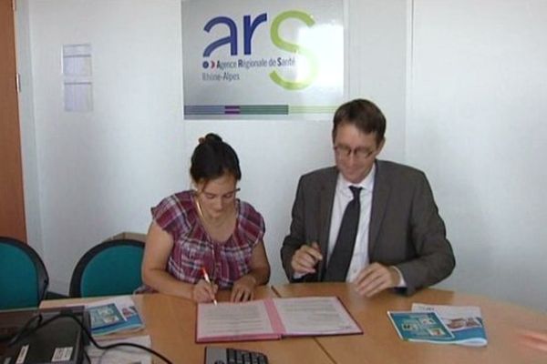 De jeunes médecins signent pour s'installer dans notre région. Le 27/09/2013