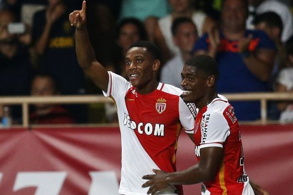 Anthony Martial (à gauche), le 4 août à Monaco