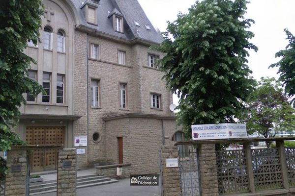 Le collège de l'Adoration à Rennes