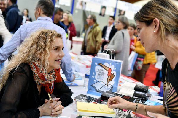 Delphine de Vigan, présidente de la foire du livre de Brive 2018