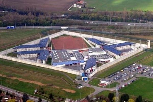 La prison de Sequedin, vue du ciel. 