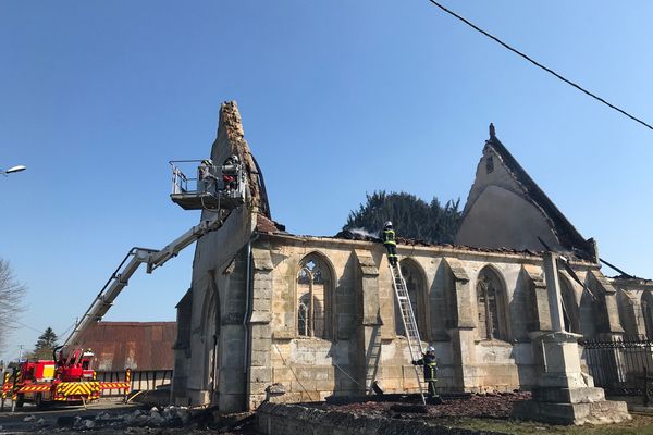 L'église de Romilly la Puthenaye samedi 17 avril