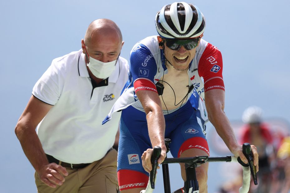 Tour de France 2022 le Breton David Gaudu est toujours 5ème au