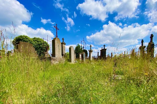 Le cimetière de Louyat, comme abandonné