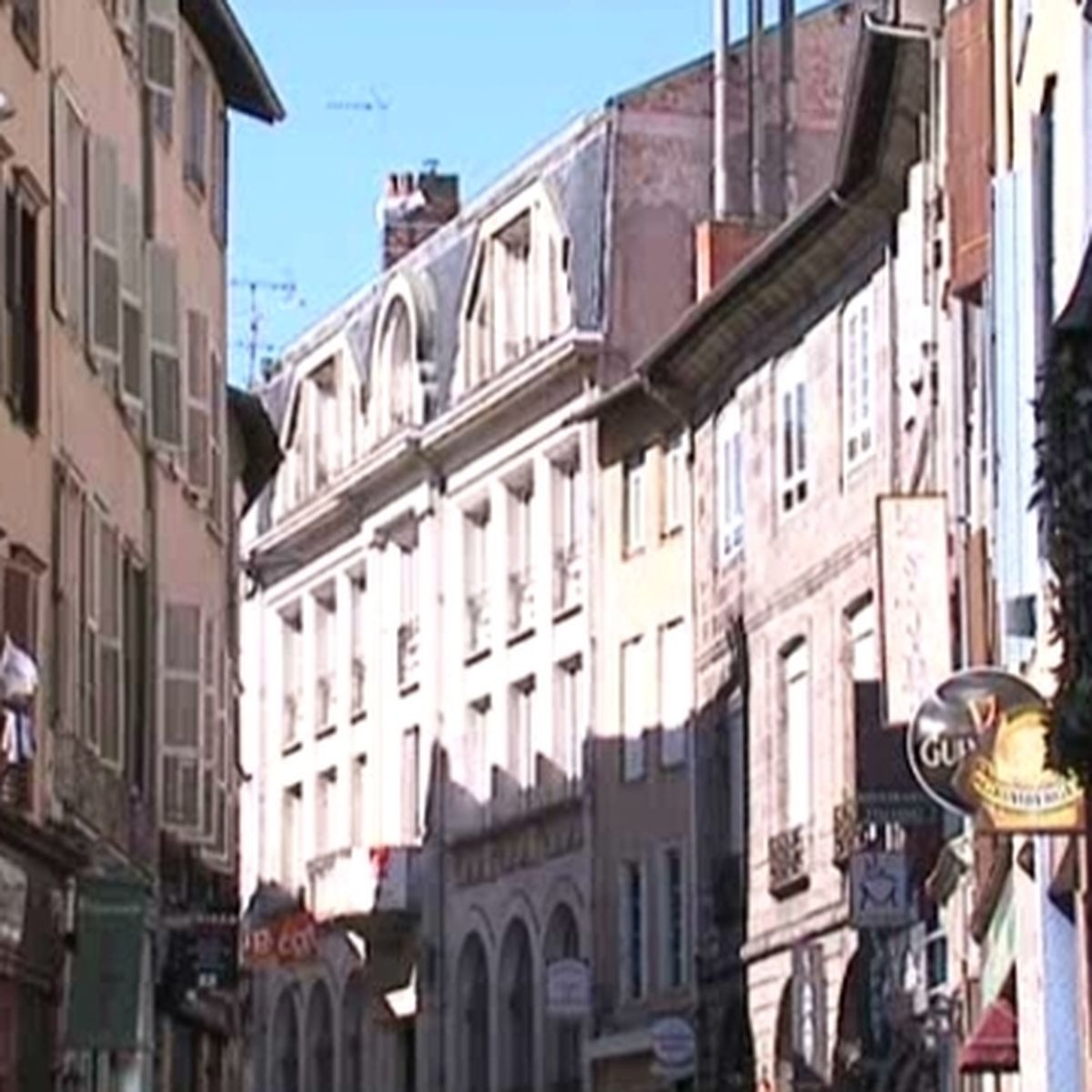 Limoges La Rue De La Soif Pietonne En 2013