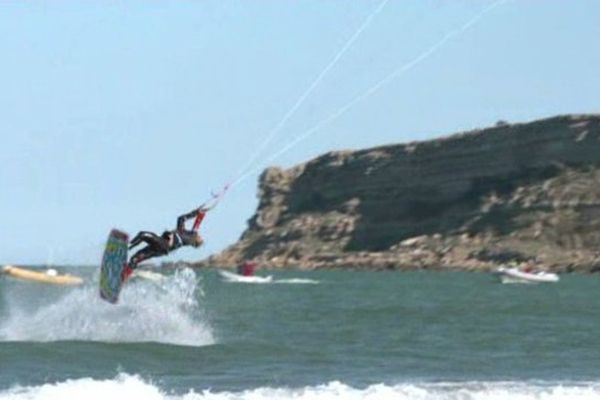 Au pays d'Eole et des kitesurfeurs (Leucate)