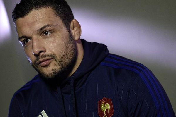 Damien Chouly, capitaine de l'ASM Clermont Auvergne et capitaine de touche du XV de France