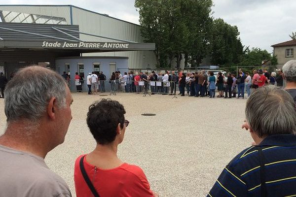 Les abonnés du Castres Olympique s'étaient arrachés les places pour le match de barrage contre Montpellier 