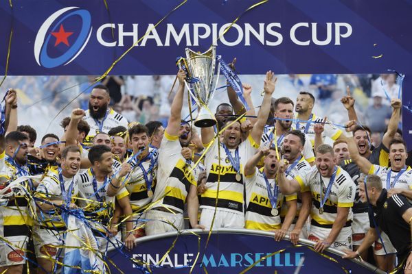 C'était il y a un mois tout juste, les Rochelais champions d'Europe de rugby