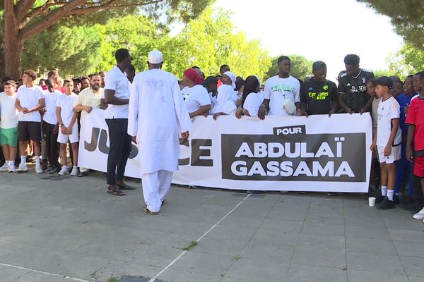 Enre 800 et 1 000 personnes à la marche pour Abdulai Gassama