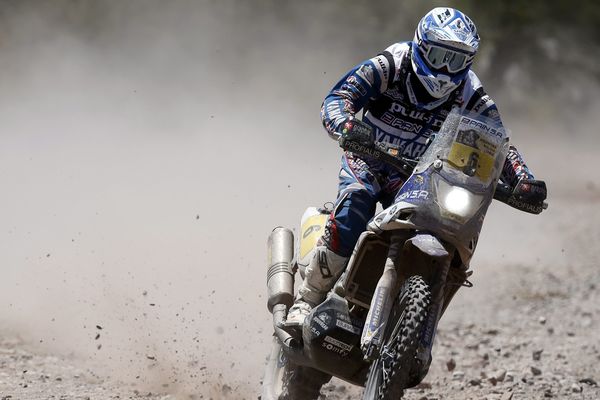 Olivier Pain sur le Dakar 2014