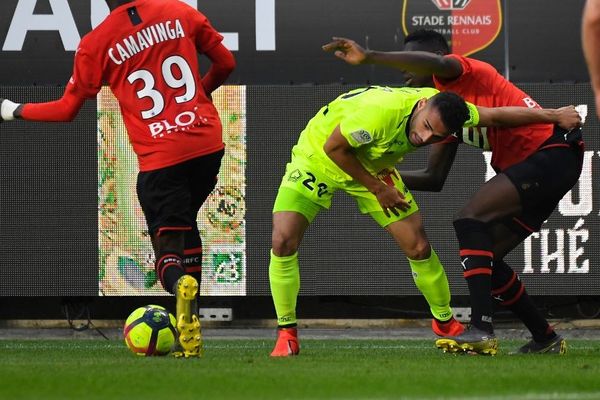 Thiago Maia (ici en jaune) est sensible à l'intérêt porté par le club de Flamengo.