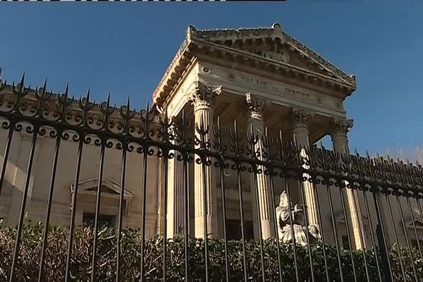 La cour d'assises de Perpignan, dans les Pyrénées-Orientales 