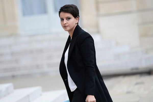 La ministre de l'éducation nationale, Najat Vallaud-Belkacem, le 14 novembre 2015.