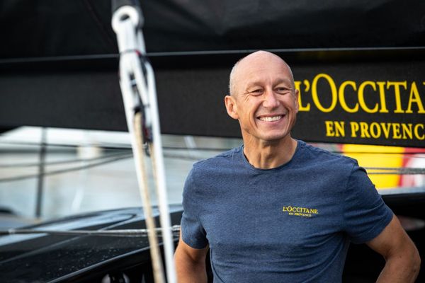 Armel Tripon, le skipper de L'Occitane en Provence