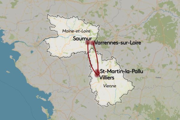 Le suspect aurait agressé et violé une femme âgée à Varennes-sur-Loire (49), vendredi, avant d'agresser une joggeuse dimanche à St-Martin-la-Pallu (86), puis d'enlever et violer une petite fille à Villiers avant d'être arrêté lundi à Saumur.