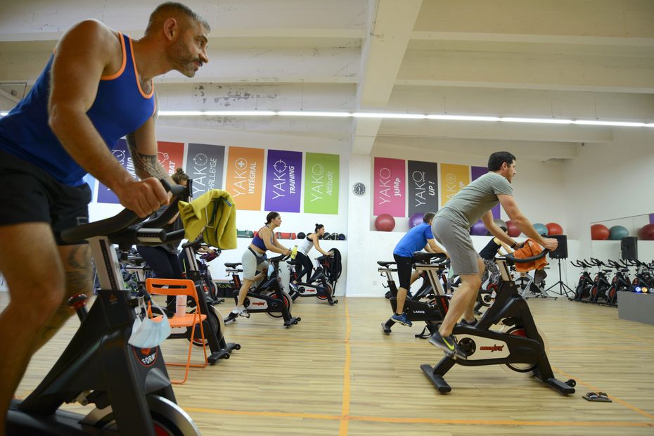 the difficulties of the fitness rooms, faced with the drop in the number of customers