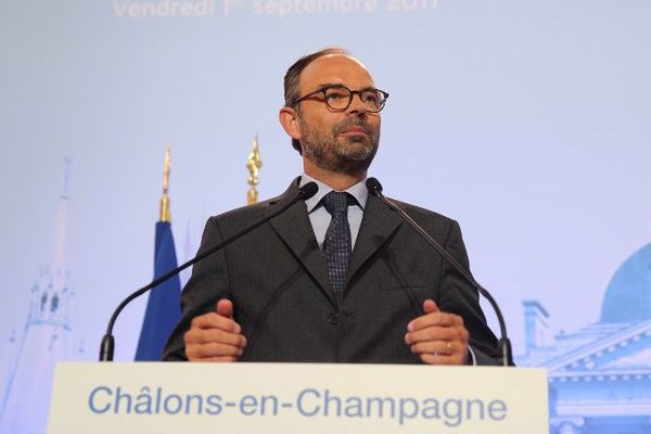 Edouard Philippe à la Foire de Châlons, le 1er septembre 2017