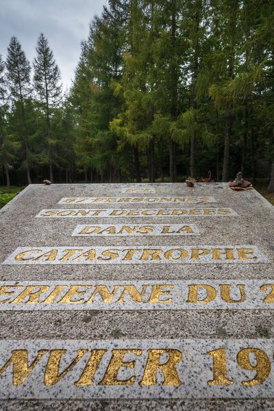 Stéle en mémoire des victimes de la catastrophe du Mont Sainte-Odile