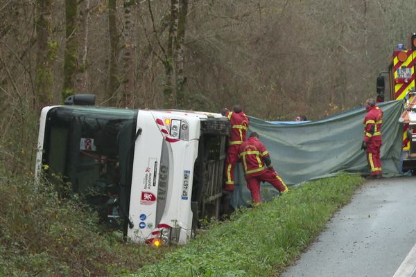 Le bus accidenté desservait une ligne reliant Monein à Pau.