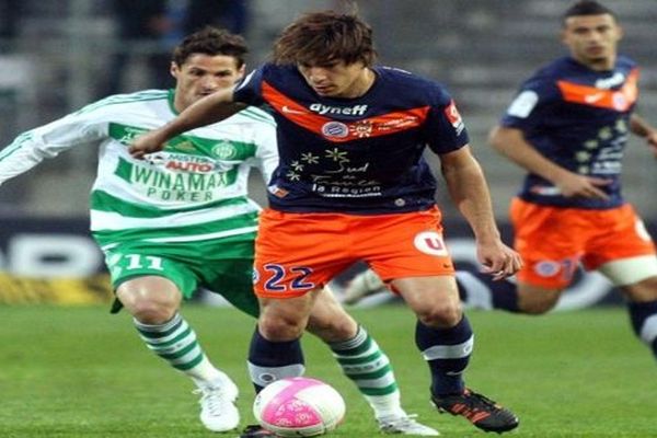 Montpellier contre Saint-Etienne - archives