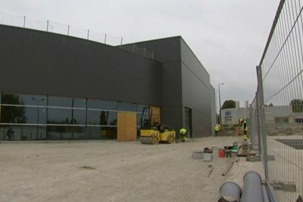 Les travaux du multiplex de Chambly