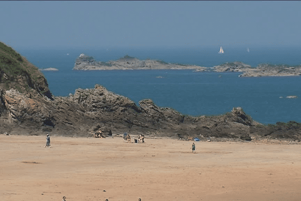 29°C sur la plage de Saint-Coulomb