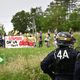 les affrontements entre manifestants opoosés à l'A 69 et les forces de l'ordre ont causé 8 blessés pris en charge sur place à Puylaurens dans le Tarn, samedi 8 juin 2024: 4 chez les forces de l'ordre et 4 chez les manifestants.