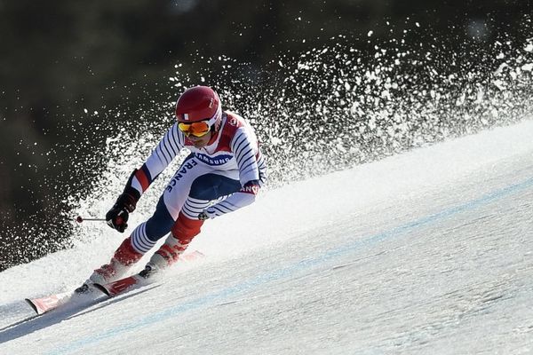 Photo d'archive. Marie Bochet aux JO de PyeongChang en 2018