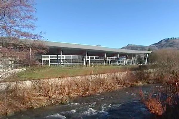 Le centre aqualudique de la Bourboule