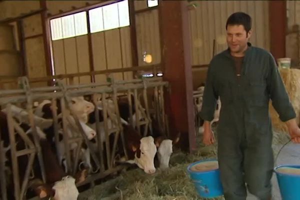 Philippe, un agriculteur qui travaille aussi le jour de Noël