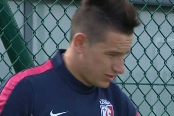 Florian Thauvin à l'entraînement avec le LOSC, ce mardi 13 août.