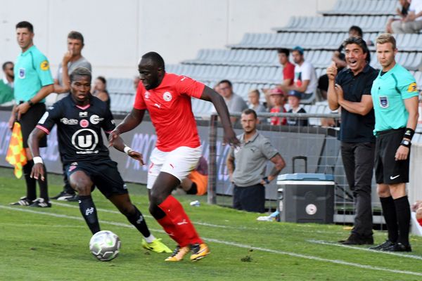 Nîmes - un Croco en duel avec Reims - 29 juillet 2017.