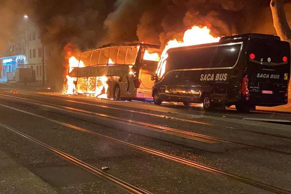 Des violences ont éclaté un peu partout dans la région Centre-Val de Loire. Ici, à Tours.