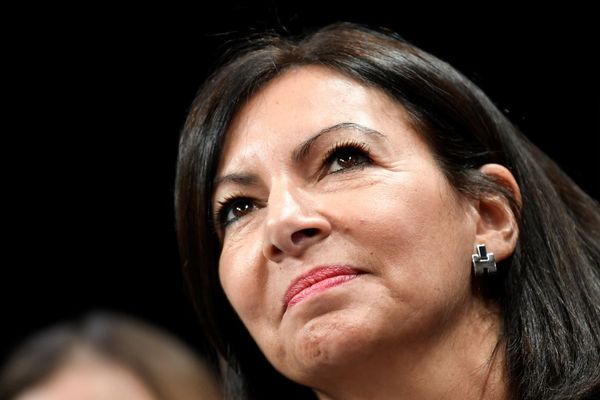 Anne Hidalgo, lors de la présentation de ses vœux pour l’année 2020.