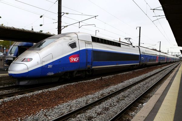 Ce jeudi, les TGV étaient toujours limités à 160 ou 220km/h.