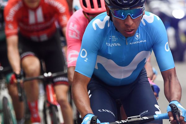 Le cycliste Nairo Quintana lors du 77e Paris-Nice. Photo d'archives.