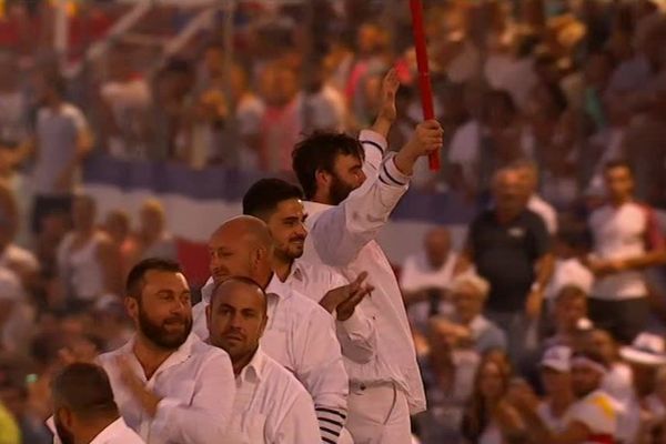 Simon CASELLI ((LAS) vainqueur de la 275ème édition de la Saint-Louis 2017