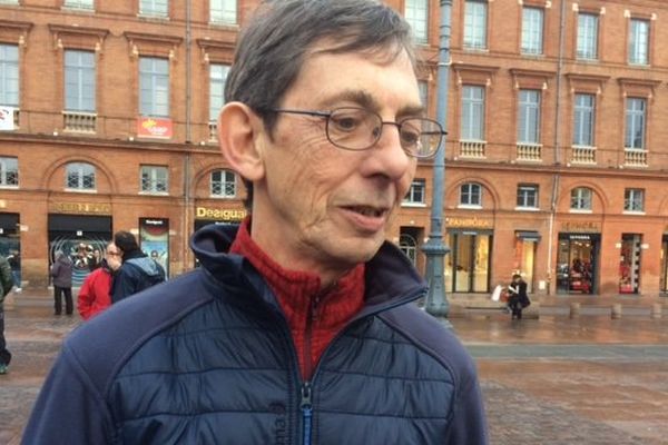 Michel Frederico mardi matin place du Capitole