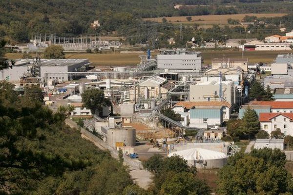 L'usine de Sanofi, à Sisteron