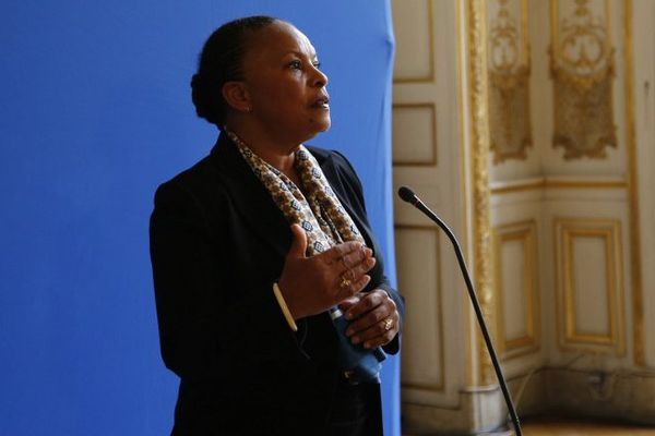 Christiane Taubira, ce mercredi.