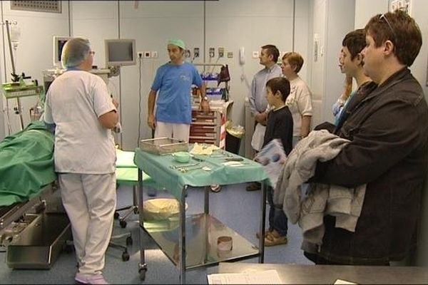 Portes ouvertes à l'hôpital de Pontarlier